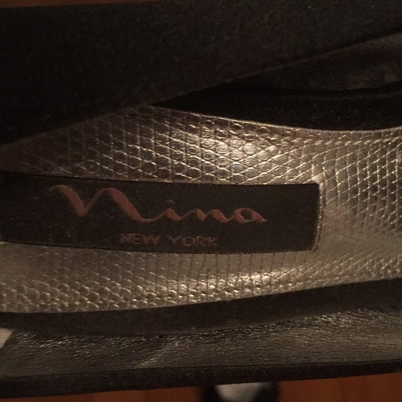 Nina black high heels - Picture 3 of 4